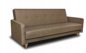WERSALKA KANAPA SOFA ADAM jasny brąz rozkładana