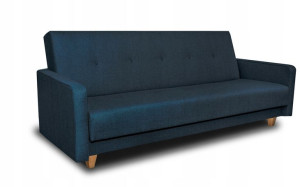 WERSALKA KANAPA SOFA ADAM niebieska rozkładana