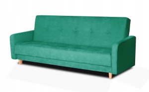 WERSALKA KANAPA SOFA ADAM turkus rozkładana