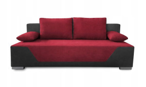 SOFA KANAPA MIA czerwona z funkcją spania