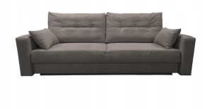 sofa KRISTI II ciemnoszara rozkładana sprężyny