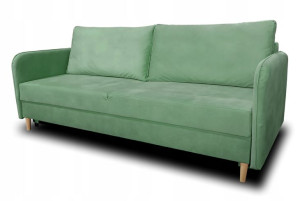 sofa kanapa HARRY welur super tkanina sprężyny