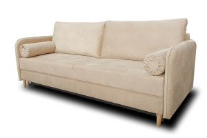 sofa kanapa HARRY II welur super tkanina sprężyny