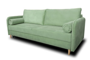 sofa kanapa HARRY II welur super tkanina sprężyny