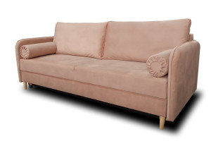 sofa kanapa HARRY II welur super tkanina sprężyny