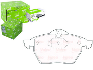 Klocki Hamulcowe Valeo 1605957 1605009 1605035 905