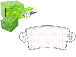 Klocki Hamulcowe Valeo 4406000qae 1605623 1605982