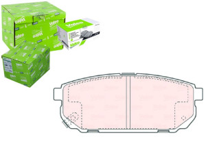 Klocki Hamulcowe Valeo 583023ed00 583023ee00 37362