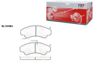 Klocki Hamulcowe Citroen Jumper Fiat Ducato Peugeo