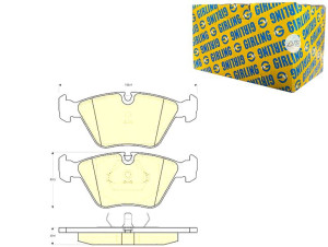 Klocki Hamulcowe Bmw E34 36 1.8-4.0+i 88 Gr.20mm*