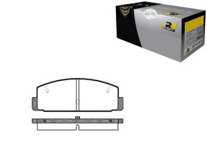 Klocki Hamulcowe Mazda 323 6 626 Premacy 13mm Wva2