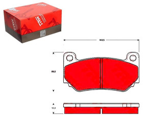 Klocki Hamulcowe Mg Mg Tf Mgf 1.8 10.01-12.09 Trw