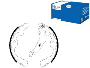 Szczęki Hamulcowe Hella Pagid 4241n2 4708598 53200