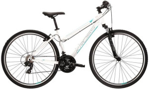 Rower Kross Evado 1.0 L 28” damski biały turkusowy