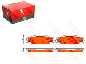 Klocki Hamulcowe Cadillac Tył Cts 02-07 Sts 04-10