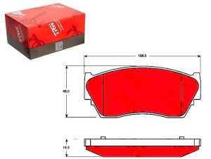 Klocki Hamulcowe Nissan Przód Sunny Trw