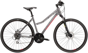 Rower Kross Evado 4.0 damski 28" x 17" w kolorze grafitowo-różowym