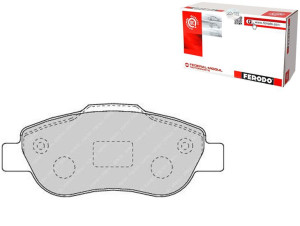 Klocki Hamulcowe Fiat Panda 1.2/1.2cng/1.3d 09.03-