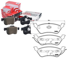 Klocki Hamulcowe Chrysler Voyager 01- Tył Brembo