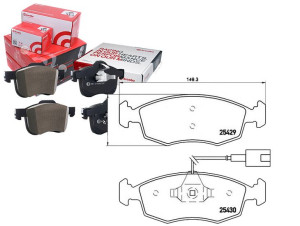 Klocki Hamulcowe Fiat Punto Evo 09- Brembo