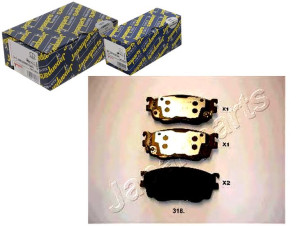 Klocki Hamulcowe Mazda Przód 626 Japanparts