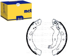 Szczęki Hamulcowe Ford Fiesta 08- Metelli