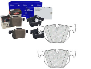 Klocki Hamulcowe Bmw X5 (e70) X5 (f15 F85) X6 (e71