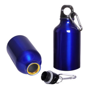 Bidon Aluminiowy 300 Ml.sportowy Butelka Na Rower Niebieski