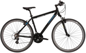 Rower Kross Evado 2.0 28" x 19" męski czarno-niebieski
