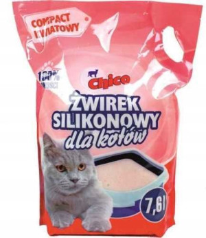 Żwirek silikonowy drobny kwiatowy 7,6l