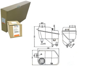 Zbiorniczek Płynu Chłodnicy Behr Hella 2115000049