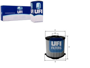 Filtr Paliwa Astra J 1.3-2.0 Cdti 09- Ufi