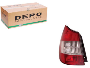 Lampa (kolor Kierunkowskazu Biały Kolor Szkła Czer