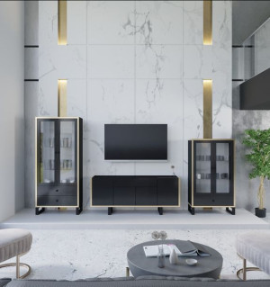 Zestaw Mebli Do Salonu Loft Bonn