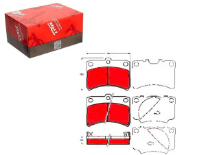 Klocki Hamulcowe Daihatsu Przód Cuore Trw