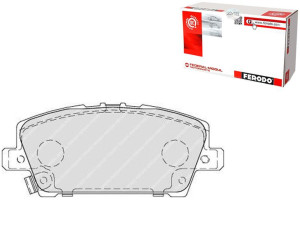 Klocki Hamulcowe Honda Przód Civic 06- Z Czujnikie