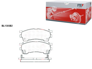 Klocki Hamulcowe Mazda 323 5 98-9 00 626 4 97-7 99