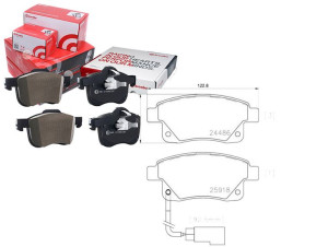 Klocki Hamulcowe Ford Transit 06- Tył Brembo