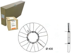 Koło Wentylatora Behr Hella 1032000423 A 128021n 9