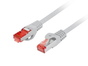 Patchcord Lanberg FTP kat.6 3m LSZH CU fluke passed szary