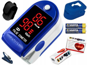 Pulsoksymetr napalcowy AVAX CMS50DL MEDYCZNY PULSOMETR CERTYFIKAT CE0123