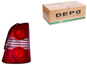 Lampa (kolor Kierunkowskazu Biały Kolor Szkła Czer