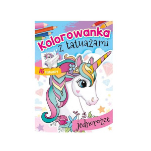 Kolorowanka Z Tatuażami Jednorożce 16 Tatuaży
