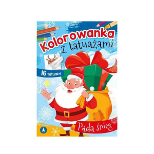 Kolorowanka Z Tatuażami Pada Śnieg 16 Tatuaży