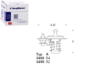 Termostat Mazda 85c Wahler