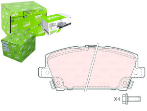 Klocki Hamulcowe Valeo 45022smge00 45022smge01 375