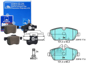 Klocki Hamulcowe Bmw Przód 1 1,6-2,0 06-13 Ceramic