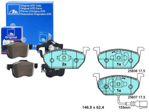 Klocki Hamulcowe Ceramiczne Audi A3 Seat Leon Leon