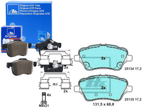 Klocki Hamulcowe Ceramiczne Ford B-max Fiesta Vi T