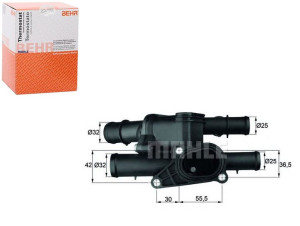 Termostat Vw 105c Golfiv A3 Behr
